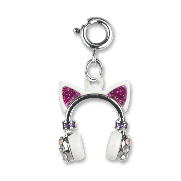 Kitty Ears Headphones Charm - Picture 2 of 2